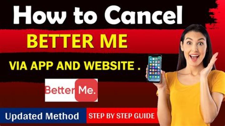 How to cancel better me