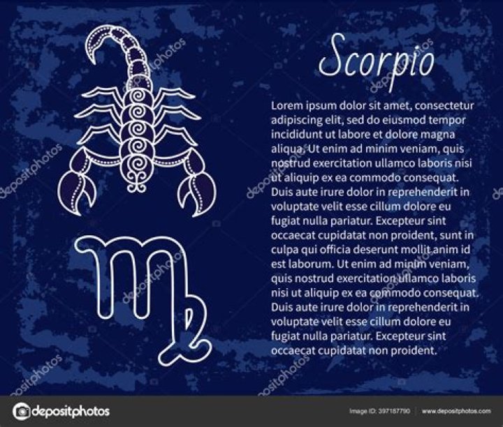 Scorpio revenge
